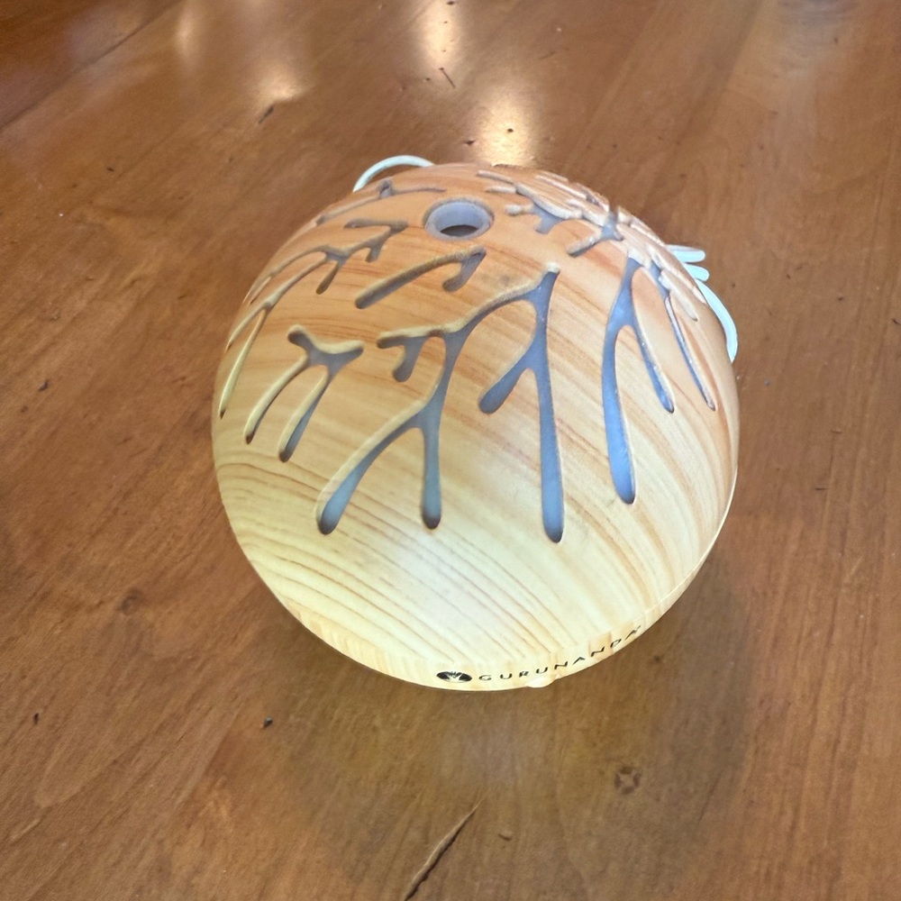 Drum Handpan - Natural Wood and Gray
